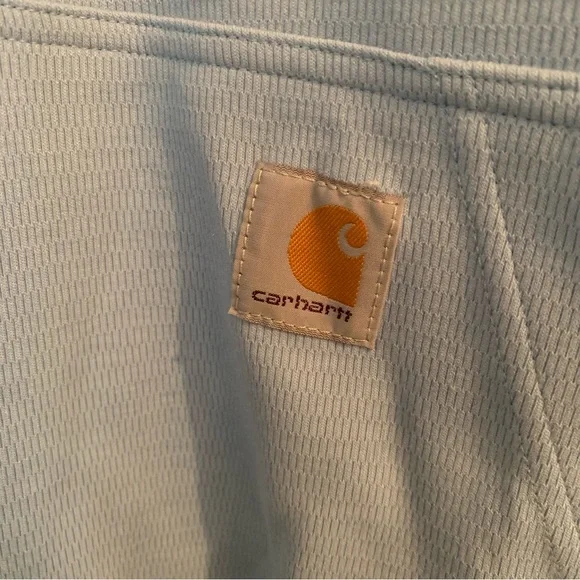 NWT Carhartt Men’s Relaxed Fit Heavyweight Long Sleeve 1/2 Zip Thermal Shirt - Picture 4 of 6